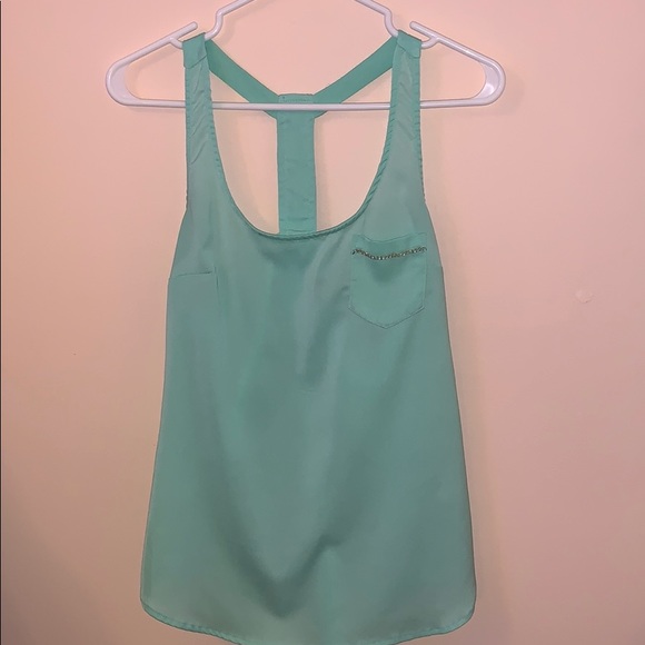 Turquoise blouse - Picture 1 of 3